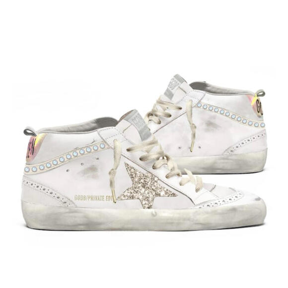 Golden Goose Mid Star Sneakers(PLEASE REQUEST YOUR SIZE FOR PURCHASING)